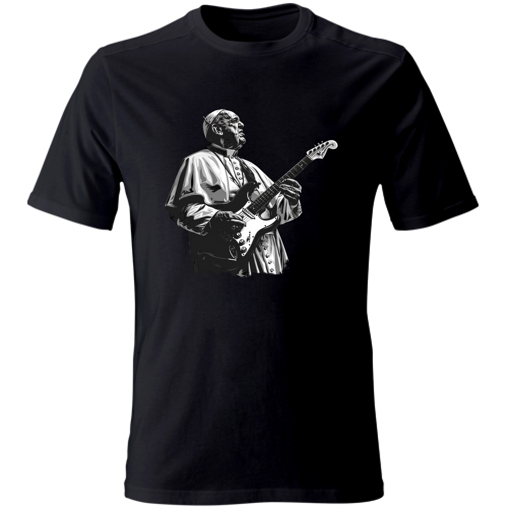 T-Shirt Unisex Large Papa Rock