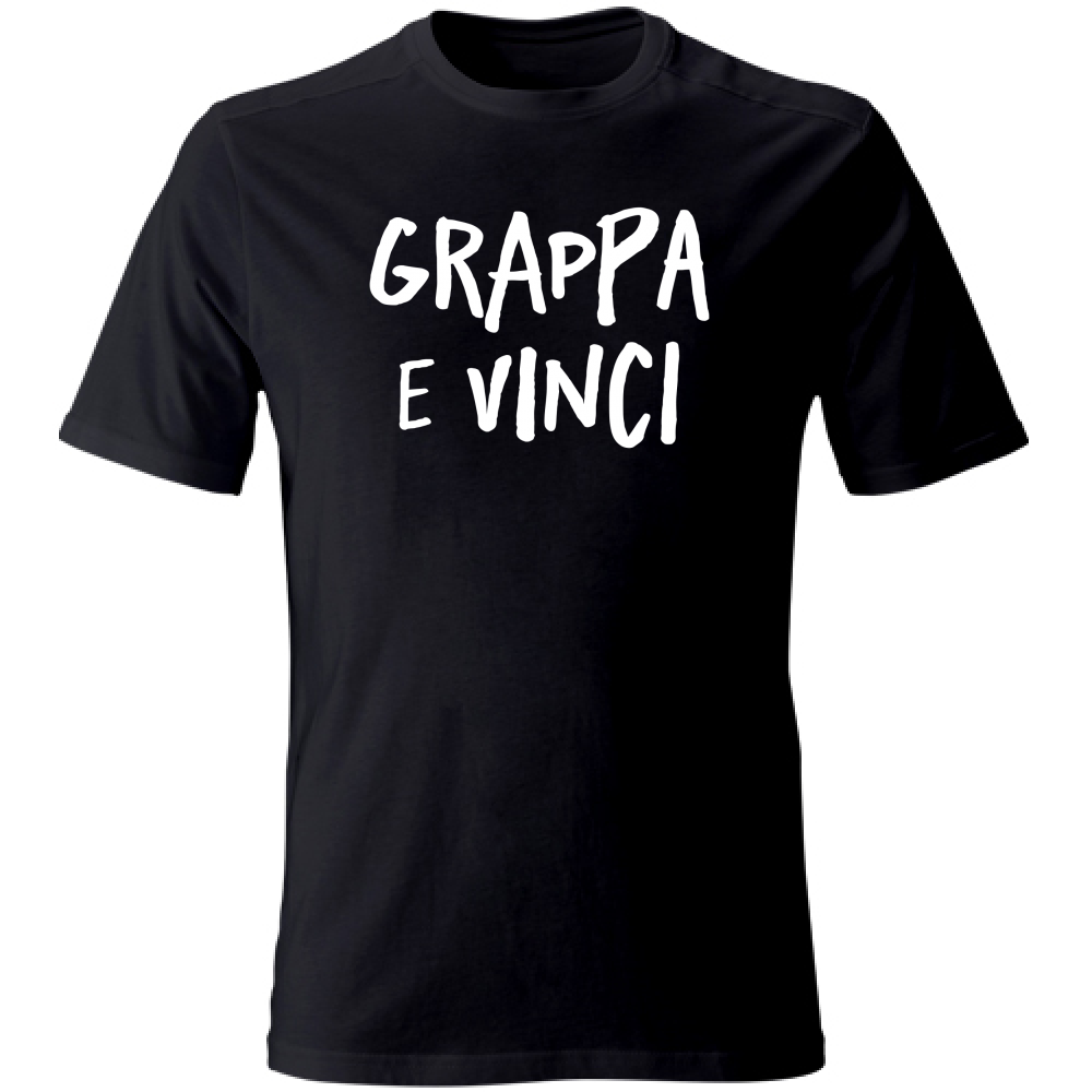 T-Shirt Unisex Large ...e vinci - Scritte Divertenti